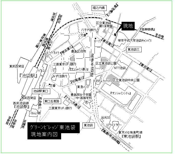 Local guide map