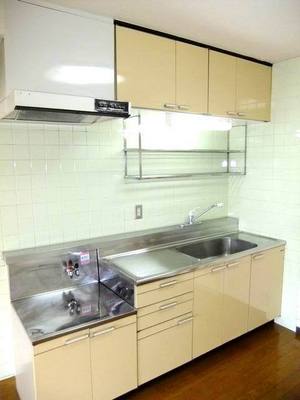 Kitchen. Please prepare yourself the gas table