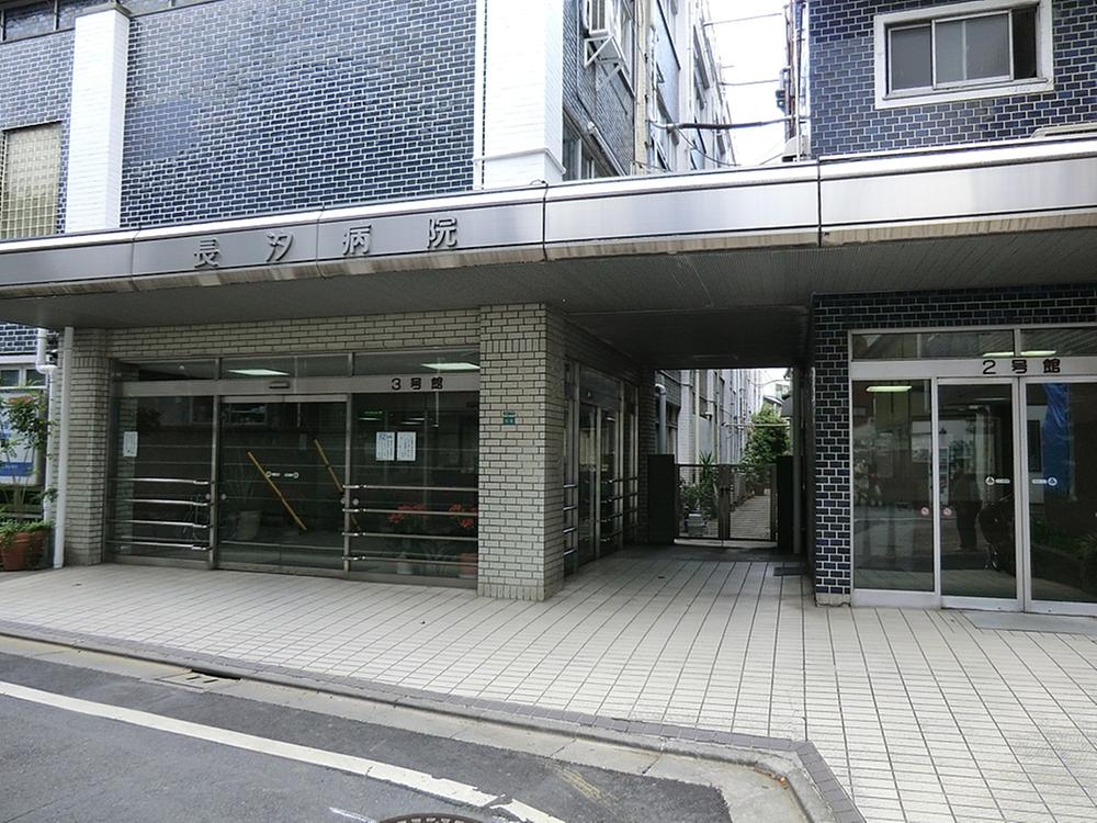 Hospital. 370m up to the length Shiodome hospital