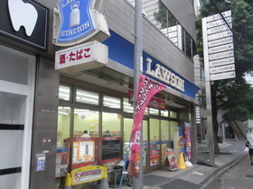 Convenience store. 50m until the LAWSON (convenience store)