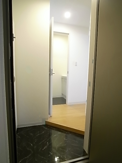 Entrance. Entrance of chic impression is stuck stone.