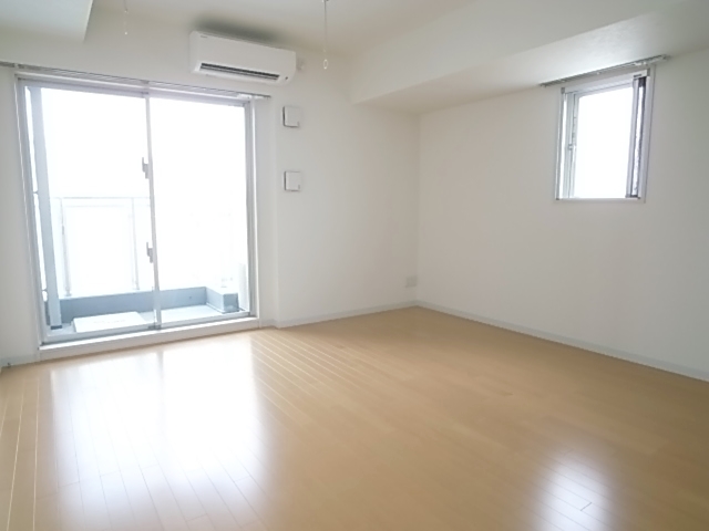 Living and room. Bright living room with two faces lighting.