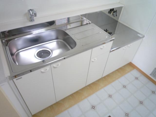 Kitchen. Cooking is no fun going in a clean kitchen