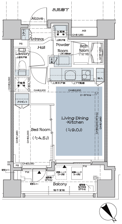 Floor: 1LDK, occupied area: 34.85 sq m, Price: TBD