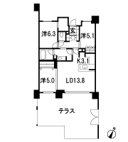 Floor: 3LDK + WIC, the occupied area: 75.68 sq m, Price: TBD