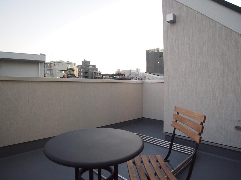 Balcony. Rooftop terrace