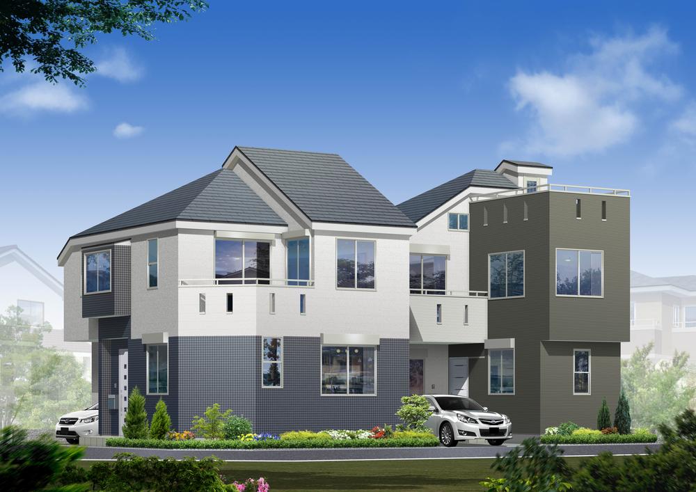 Rendering (appearance). (A ・ B Building) Rendering