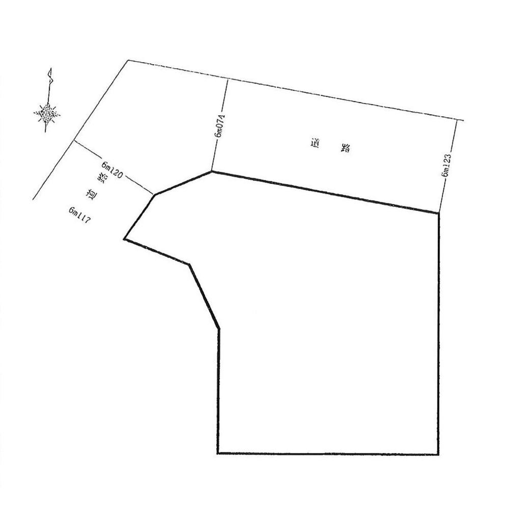 Compartment figure. Land price 206 million yen, Land area 259.39 sq m whole compartment view