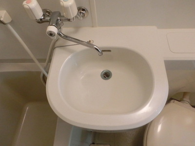 Washroom. Wash basin