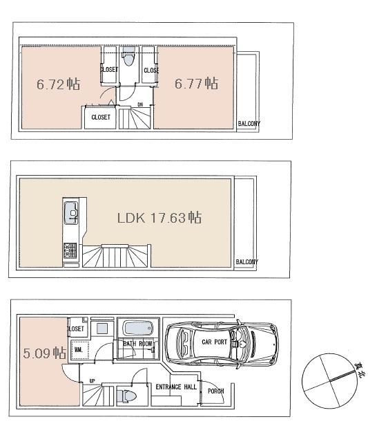 Building plan example (floor plan). Building plan example
