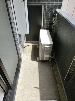 Balcony. Southwestward sunny