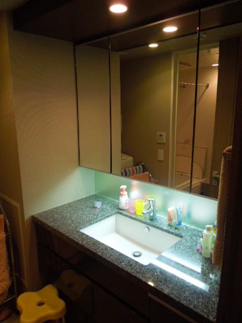 Wash basin, toilet. Indoor (January 2013) Shooting
