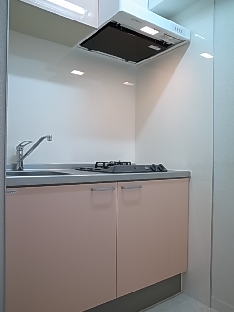 Kitchen. Pink system Kitchen