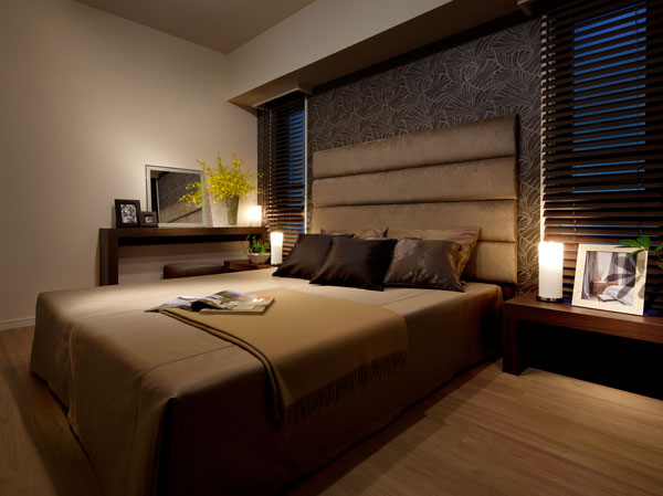 Interior.  [Master bedroom] To ensure abundant storage space, A master bedroom and a clean room is spread. Furthermore, Prepared organize storage concierge service, We will grant a beautiful life of those who live.