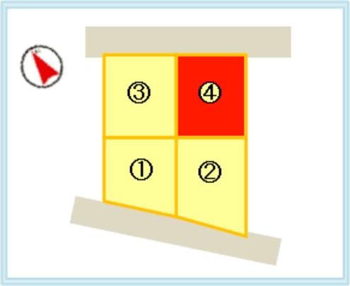 Compartment figure. Land price 9.6 million yen, Land area 226.26 sq m