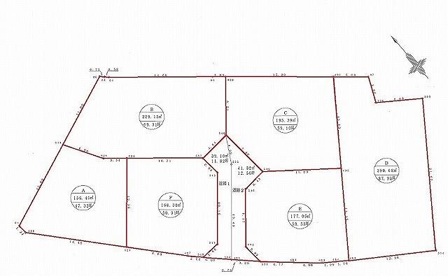 Compartment figure. Land price 11,256,000 yen, Land area 290.68 sq m