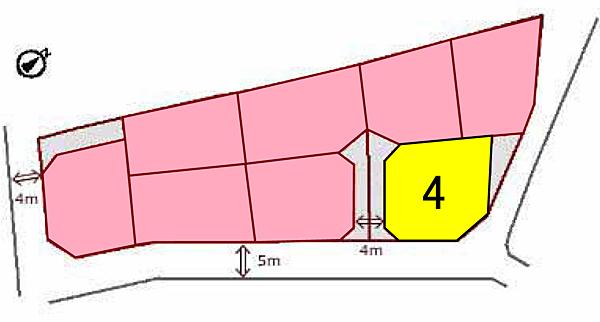 Compartment figure. Land prices -  ※ Compartment Figure