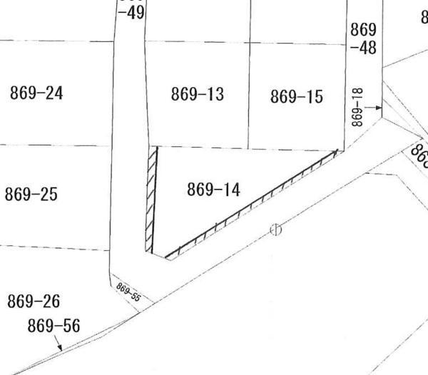 Compartment figure. Land price 3.5 million yen, Land area 155.53 sq m