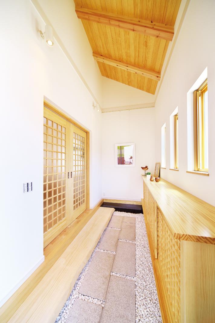 Entrance. Entrance floor of a quaint Good.