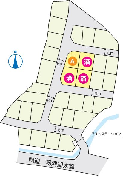 Compartment figure. Land price - compartment view