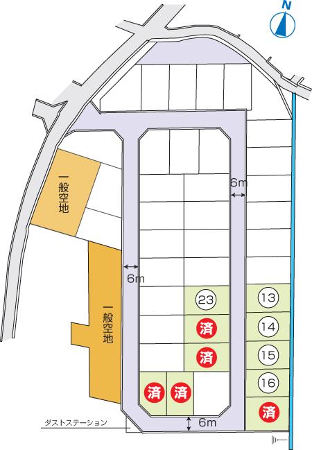 Compartment figure. Land price - compartment view