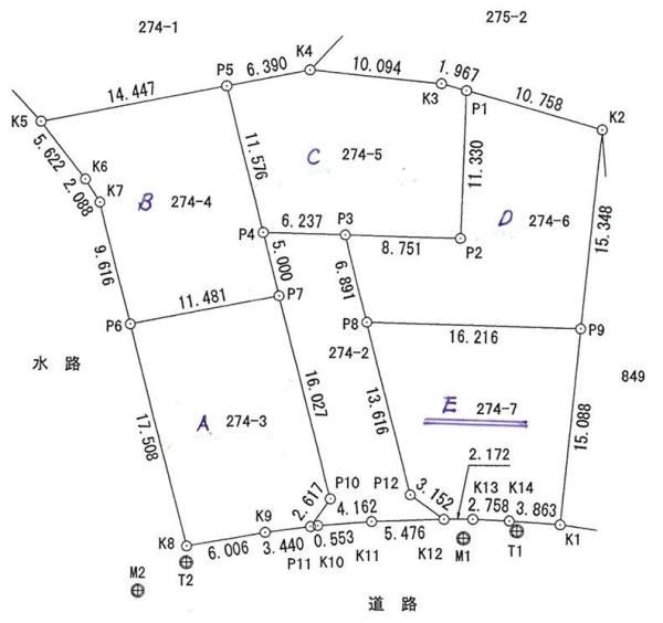 Compartment figure. Land price 5.2 million yen, Land area 200.02 sq m