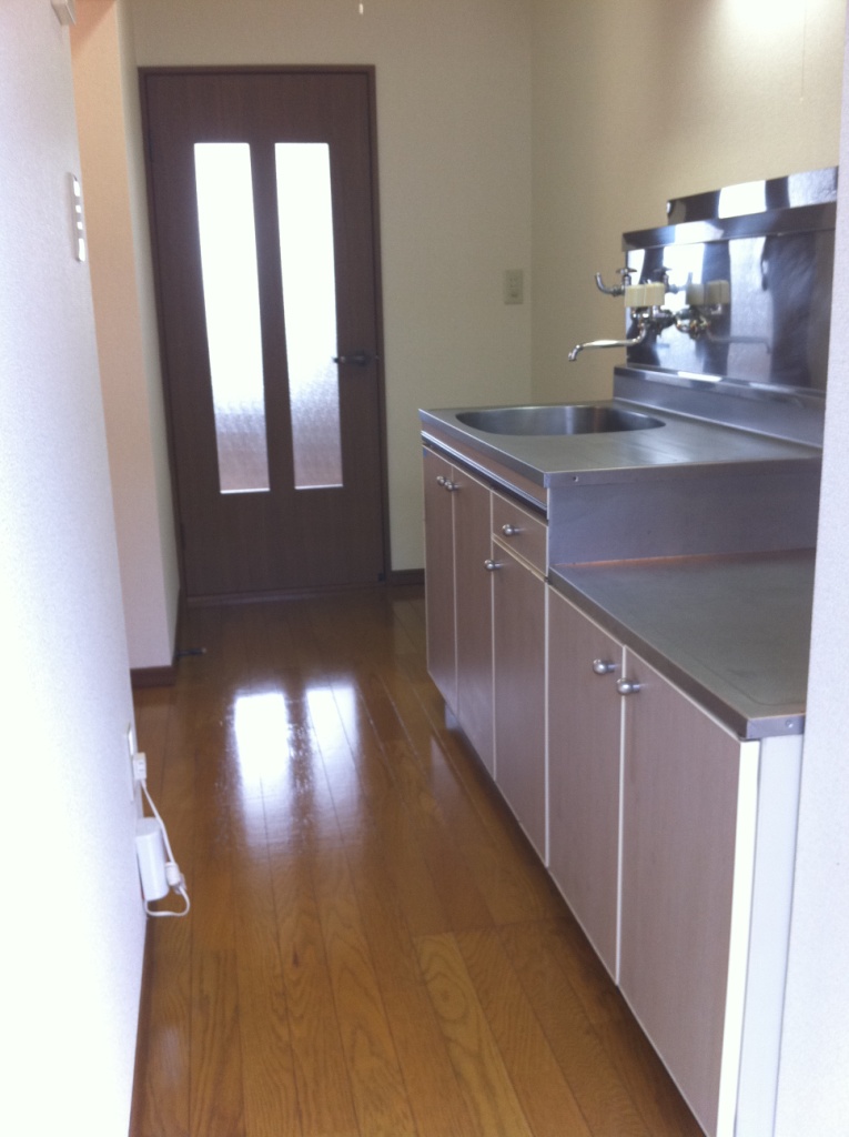 Kitchen. Also with gas stove.