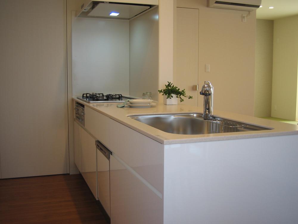 Kitchen. Good kitchen flow line