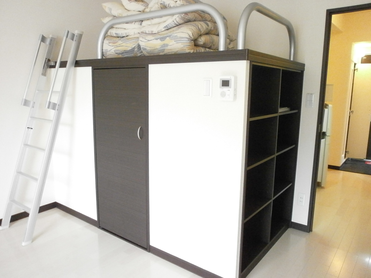 Living and room. Futon is not attached