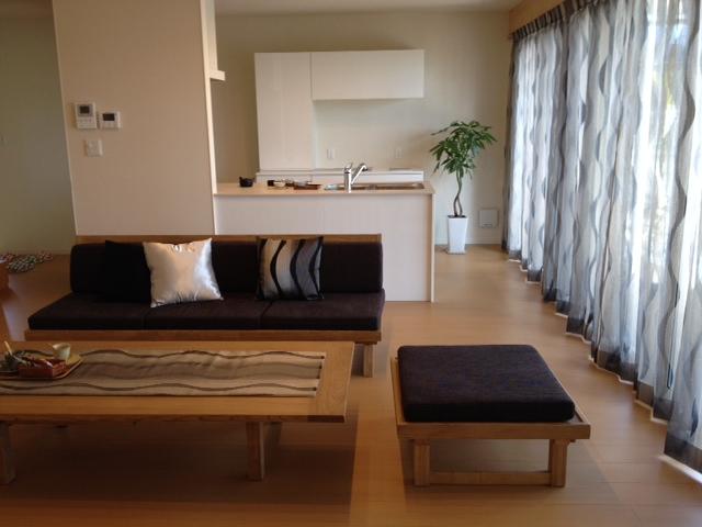 Living. It is the space bouncing of conversation