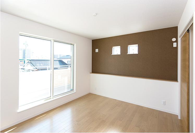 Building plan example (introspection photo).  [reference] "Motomachi Energia Town Yuda" model house  ~ Master bedroom ~