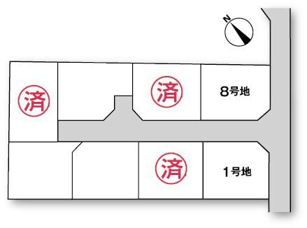 Compartment figure. Land prices -  ※ Compartment Figure
