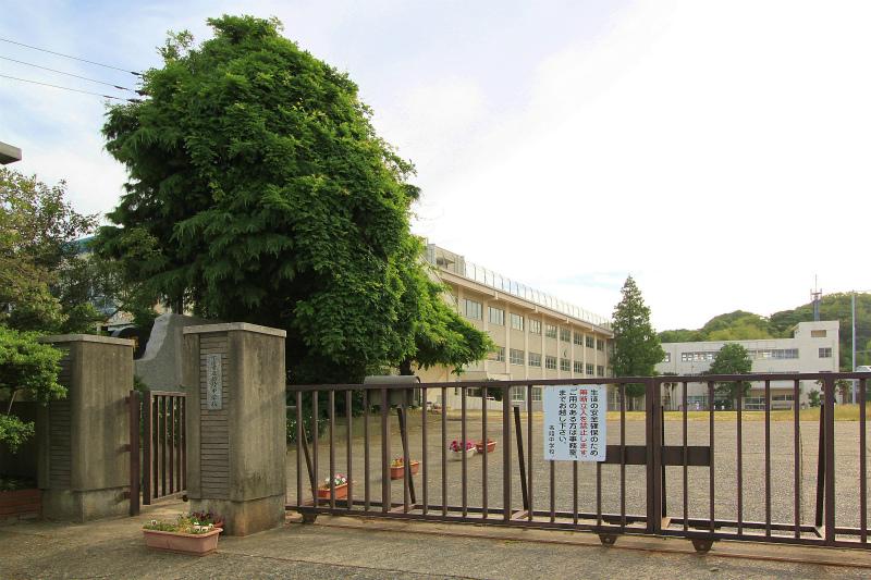 Junior high school. 361m until the name Ling junior high school