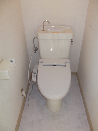 Toilet. With Washlet