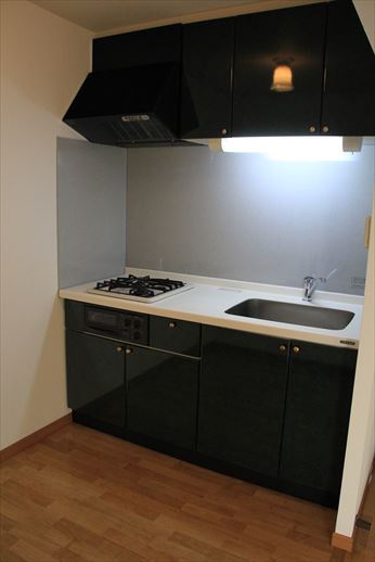 Kitchen. kitchen ・ Wash ・ Shoes BOX is fashionable in a matching color!