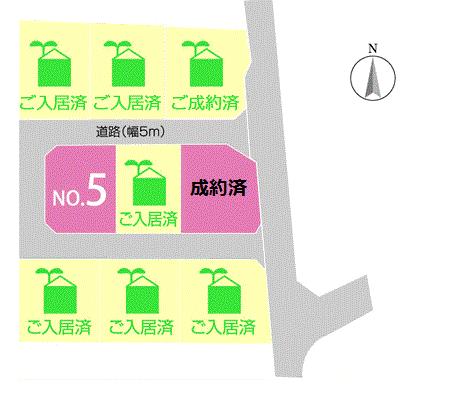 The entire compartment Figure. Free compartment became the only No5.  No7 is already conclusion of a contract. 