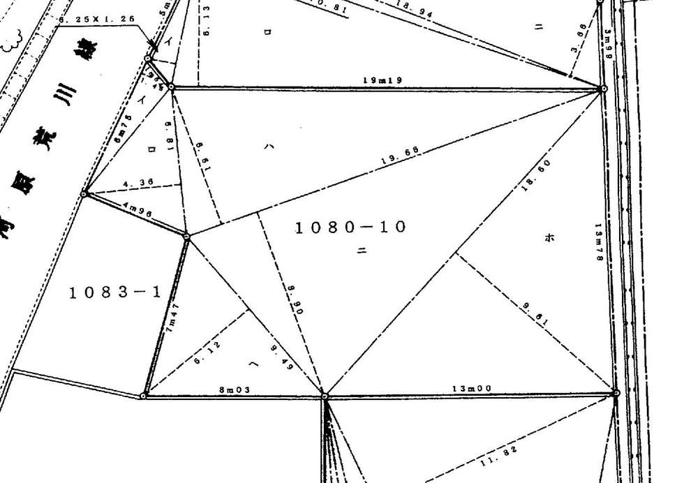 Compartment figure. Land price 11.3 million yen, Land area 290.64 sq m