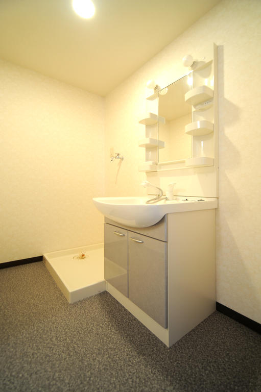 Washroom. Women are happy bright lighting ~  ~