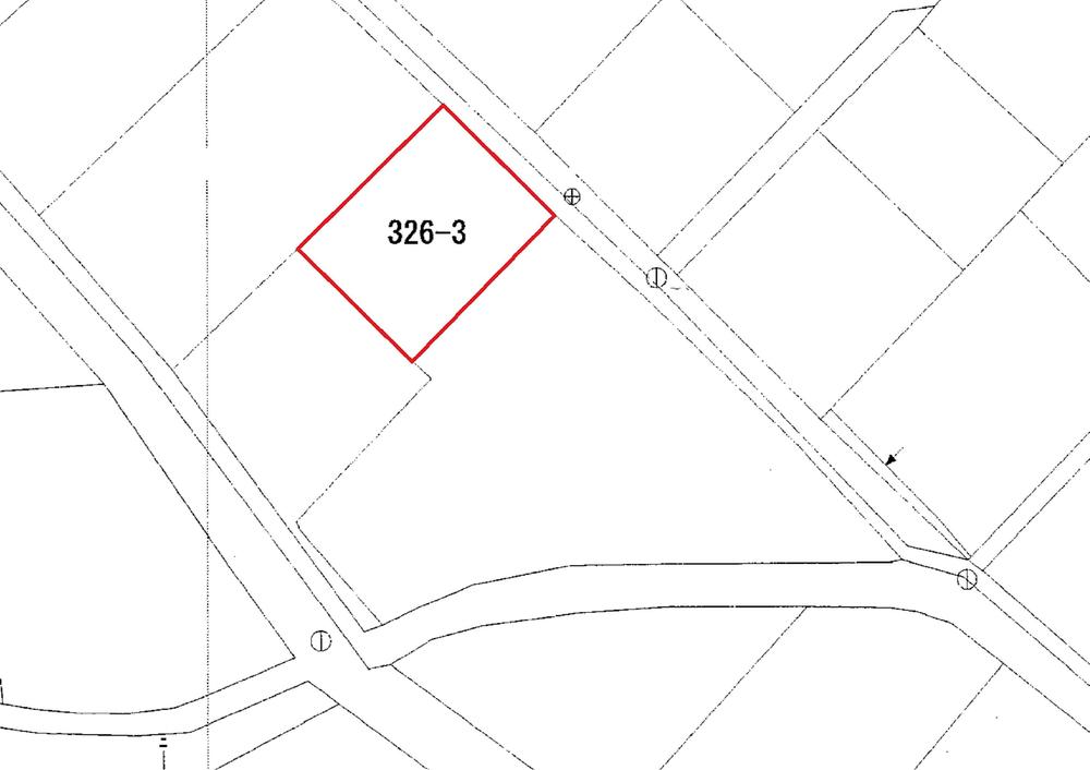 Compartment figure. Land price 3.6 million yen, Land area 128.22 sq m