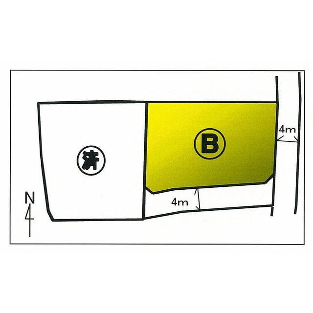 Compartment figure. Land price 7.96 million yen, Land area 328.97 sq m